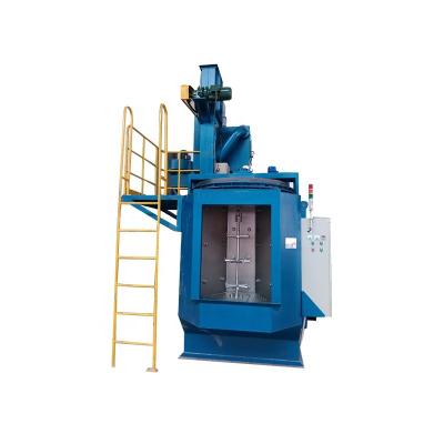 China Shot Blaster Hanger Hook Double Wheel Blow Molding Device For Sale for sale