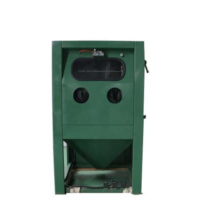 China Rust Removal High Efficiency Sand Blasting Cabinet Wet Sandblasting Device for sale