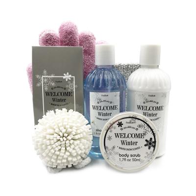 China Custom High Quality BODY Package Body Pack Private Label Skin Care Bath Spa Gift Set for sale