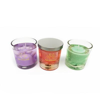 China Flameless Luxury Glass Jar With Gift Set Scented Organic Candle Wholesale for sale