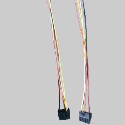 China Computer Customized Cable MX 3.0mm UL1332 22AWG Electrical Wire Harness Housing Cable for sale