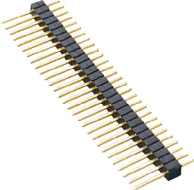 China PCB BOARD Row 40P Pin Length 11.5mm Straight Terminal 2.54mm Single Pin Header for sale