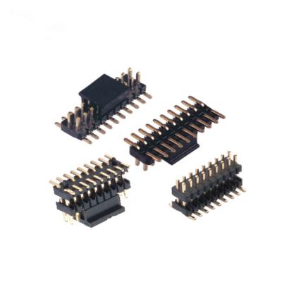 China PCB PANEL Copper Connector Connectors Dual Dual Row 5 Pin Header 1.0mm Pin Connector for sale