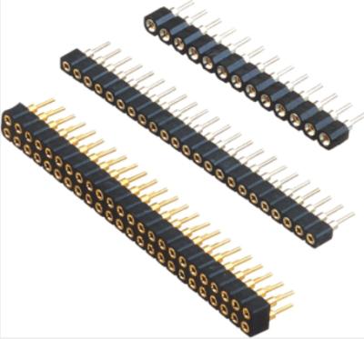 China PCB Pin Connector 2.54mm Series BOARD Machined Pin Machined Pin Female Header for sale