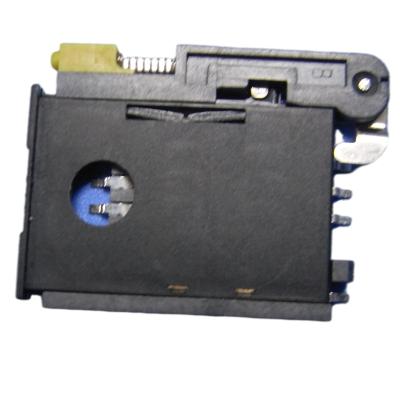 China UL94V-0 PCB 8p SIM Spring Card Socket With LCP Cover for sale