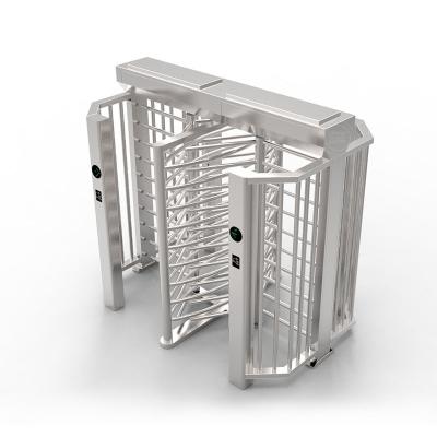 China Factory price 304 stainless steel full height electronic double entry turnstile for sale