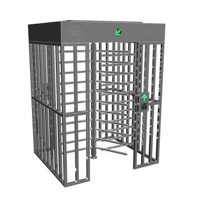 China Hot Sales 304 Stainless Steel Access Control Full Height Security Gym Turnstile With RFID Card Reader for sale