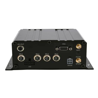 China Newest H.264 4 Channel GPS/4G Car NVR 1080P VCR 4G AHD Mobile Car NVR 1080P Storage GPS Vehicle Black Box for sale