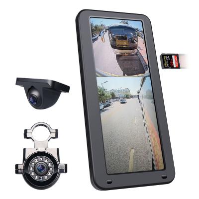 China Waterproof 12.3 Inch Monitor Kit AHD 1080P Car Security Surveillance Reverse Camera Wireless Monitor for sale