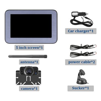 China All Car Radio 5 Inch - High Definition Entry Car Camera Headrest Monitor Kit for sale