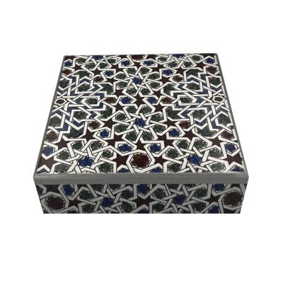 China New Design Ramadan Date Luxury Wooden Gift Box Handmade Handmade Hot Selling for sale