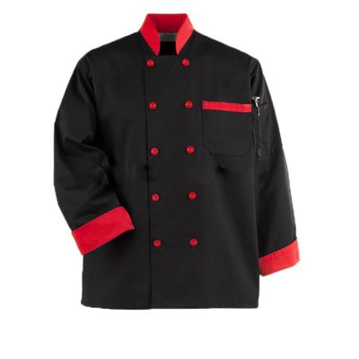 China Custom Poly Poplin Chef Uniforms Cotton Twill Fabric Chef Jackets for sale