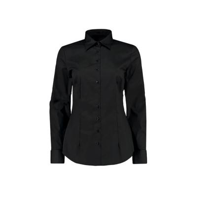 China Best Selling Anti-pilling New Long Sleeve Cotton Italian Black Office Formal 100% Tuxedo Dress Shirts For Men for sale