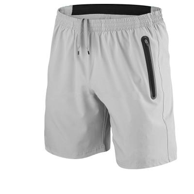 China Wholesale Quality Cotton Sports Running Shorts Men Anti - Wrinkle Zipper Pockets for sale