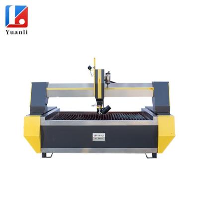 China Gantry Waterjet 5 Axis Stone CNC Machine 37kw Waterjet Cutter Machine for sale