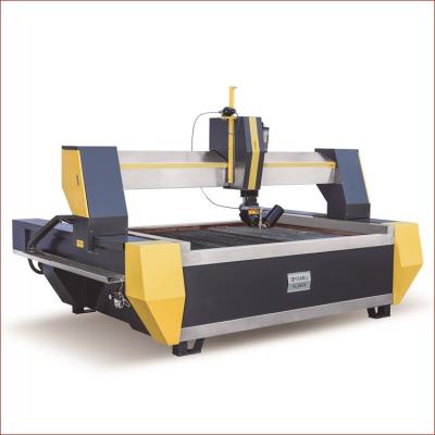 China 60000 Psi High Pressure Waterjet Tile Cutter 5 Axis CNC Stone Water Jet Steel Cutter for sale