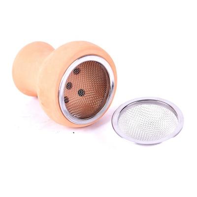 China Stainless Steel Screen Filter Mesh Head Strainer Tobacco Bowl Clay Hookah Accessories Shisha Sieve Stainless Steel Hookah 50 60mm for sale