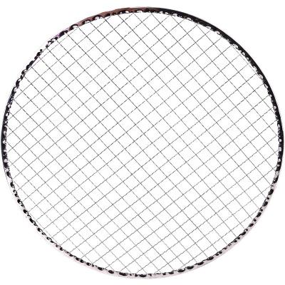 China Dustproof Disposable Grill Rack Round Square Customized Size Galvanized Iron Wire BBQ Grill Mesh Barbecue Net for sale