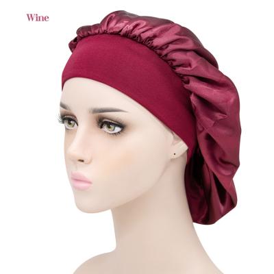 China Fashion\Comfortable\Durable Women Ladies Headband Night Hair Care Hat Sleep Hood Hats for sale