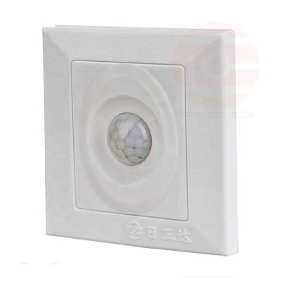 China Human Body IR Motion Sensor Switch PC Drop Shipping Sensor Switch 110V/220V Corridor Can Be Adjusted Light for sale