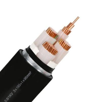 China Tunnels and Pipelines WDZ-YJY23 XLPE Insulated Steel Belt Armored Polyolefin Sheathed Flame Retardant Low Smoke Halogen Free Power Cable for sale