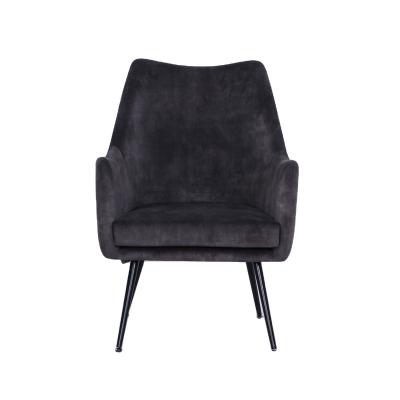 China Nordic Single Chair Hotel TV Accent Living Room Sofa Chair High Home Fabric Casual Modern Fancy Back Low for sale