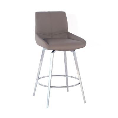 China Wholesale High Quality Modern Design Metal Legs Chairs Modern Restaurant Bar Furniture Chair Upholstery Bar Chairs for sale