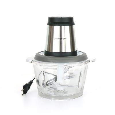 China Hotel 2L Three in One Housewife Meat Saw Stainless Steel Electric Chopper for sale