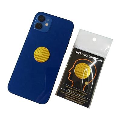 China Anti Radiation Sticker Cell Phone Anti EMF Radiation Protection Cute Neutralizers Cell Phone Radiation Sticker for sale