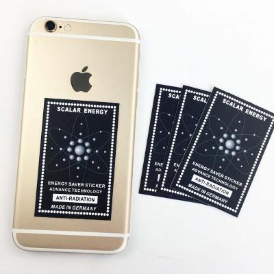 China 66*44MM-Bigger cell phone anti radiation sticker with negative ions, you can customize your own SIZE and LOGO for sale