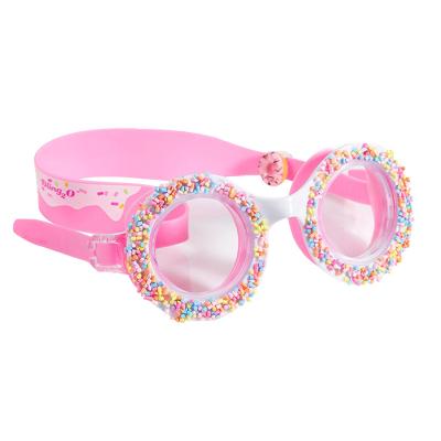 China ZLF Free Sample Anti-fog Kids Swim Customized Design 2400 Wholesale Multicolor Cartoon Glass Cute Kid Swimming Goggles New for sale