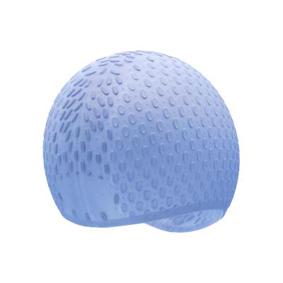 China Wholesale Adult Water Droplets Eco-friendly Waterproof Goods ZLF Swim Cap Women Waterproof Comfortable Shape Silicone Drop Swimming Cap CP-7 for sale