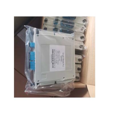 China PVC fttx solutions t iptvplug card inserting type PLC splitter socket cassette splice Ftth Gpon cassette card inserting cassette for sale