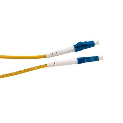 China Transmission Data Fiber Equipment Single Mode Simplex 5m SCUPC 3mm Diameter PVC Fiber Optic Patch Cord Jumper Cable Fiber Optic Equipment for sale