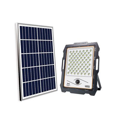 China Residential Outdoor Solar Powered CCTV Flood Light Camera Wifi 100w 200w 300w 400w 600w for sale