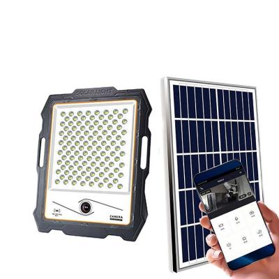 China Residential Outdoor Solar Powered CCTV Flood Light Camera Wifi 100w 200w 300w 400w 600w for sale