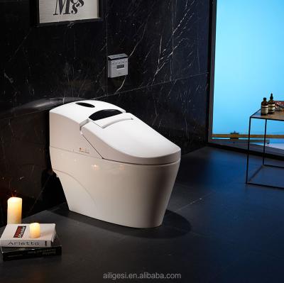 China Auto Operation Automatic Open-close Sensor Integrated Commode Smart Toilet ZJS-02 for sale