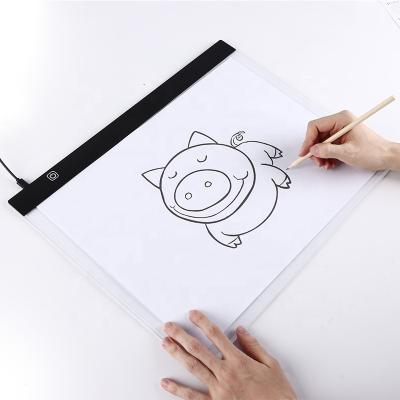 China Portable LED Light Board Drawing 3 Levels Protection Discovery Acrylic Discovery Box for Diamond Painting for sale