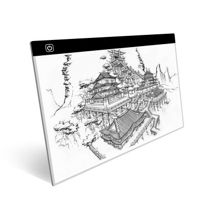 China Factory Price Cheap Factory Price Elice Sized Ultra Thin A3 Led Artist Pad Tracing Board Light Box Light Pad Tracing Artwork A3 for sale