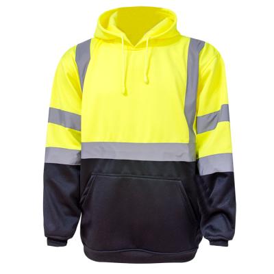 China Hi Force ZUJA Pavement OEM Service Fleece Safety Reflective Hoodie for sale