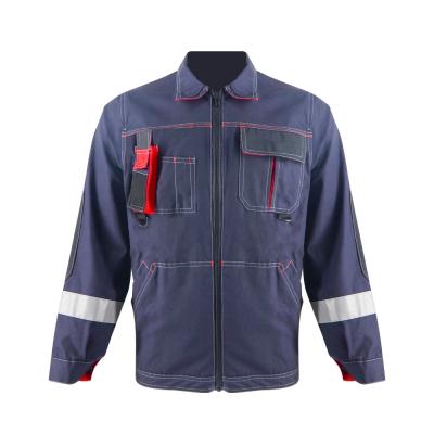 China Navy ZUJA Tape Clothing Safety Workwear Reflective Uniform WORKWEAR UNIFORM for sale