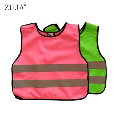 China Factory Wholesale ZUJA Safety Vest Hi Vis Children Reflective Safety Vest For Child for sale