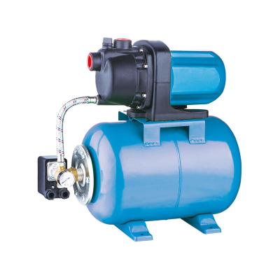 China Developing World Water Solutions High Pressure Automatic Jet Pump Station Component With High Flow With Pressure Tank Home Use Water Pumps for sale