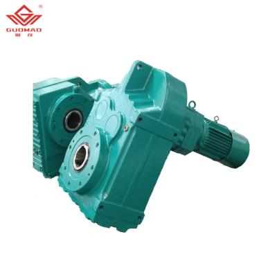 China Explosion-proof F series-parallel shafts gear and speed redusers gear helical drive shaft hollow shaft gearbox for sale