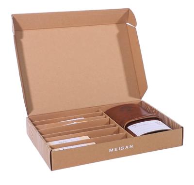 China Recyclable Eco-Friendly Natural Mailing Box Brown Color Mailer Mailing Box Mailing Box Corrugated Customize Shipping Carton for sale