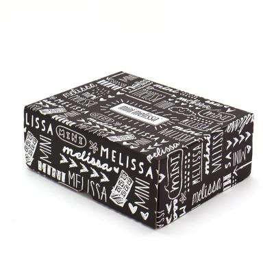 China Recycled Materials Custom Corrugated Box Foldable Sneaker Shoe Boxes Packaging for sale