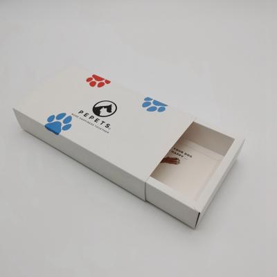 China Recyclable Custom Full Color Printed Cardboard Drawer Box Pull Out Folding Type Paper Slip Sleeve Box Packaging Box for sale