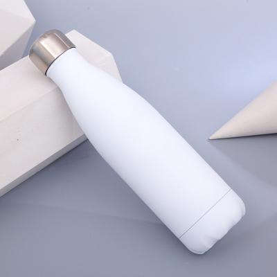 China Vial Cheap Cola Shaped Water Bottle Insulated Stainless Steel Vacuum Cup for sale