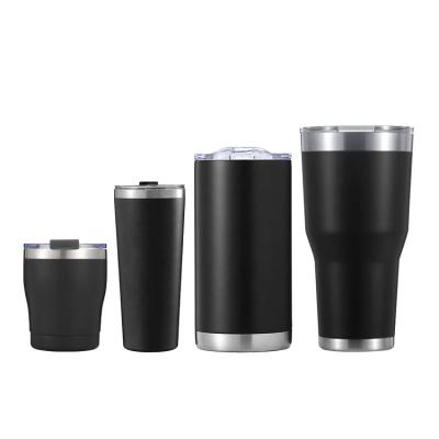 China Sustainable Beer Drinking Stainless Steel Ice Water Insulated Double Wall Thermal Beer Tumbler With Different Handle for sale