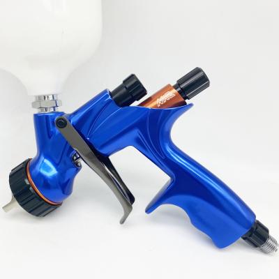 China Paint HVLP Spray Gun HVLP Spray Gun NVE Air Car Paint High Quality Professional Automotive Spin Pneumatic Spray Gun for sale